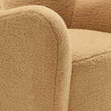 Montrose Wingback Sherpa Swivel Accent Chair