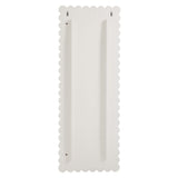 Emmeline Scalloped Rectangle Floor Mirror
