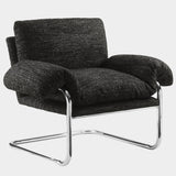 Ansel Boucle Fabric Accent Chair