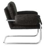 Ansel Boucle Fabric Accent Chair