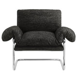 Ansel Boucle Fabric Accent Chair