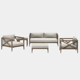 Northlake 5-Piece Outdoor Teak Wood Furniture Set