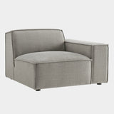 Restore Performance Fabric Upholstered Right-Facing Modular Lounge Chair