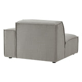 Restore Performance Fabric Upholstered Right-Facing Modular Lounge Chair