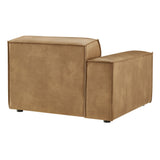 Restore Vegan Leather Left-Facing Modular Lounge Chair