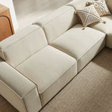Restore 5-Piece Performance Fabric Upholstered Modular L-Shaped Sofa