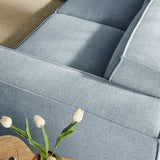 Restore 5-Piece Performance Fabric Upholstered Modular L-Shaped Sofa