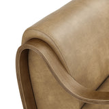 Atrium Vegan Leather Accent Armchair