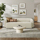 Monica 88 Inch Boucle Fabric Sofa