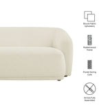 Monica 88 Inch Boucle Fabric Sofa