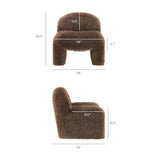 Mina Faux Fur Accent Chair