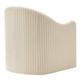 Bardot Slipcovered Striped Accent Chair