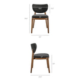 Fenwick Fabric Dining Chairs Set of 2