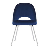 Modern Velvet Saarien Dining Velvet Chair