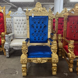 King Samuel 68 Lion Throne Chair