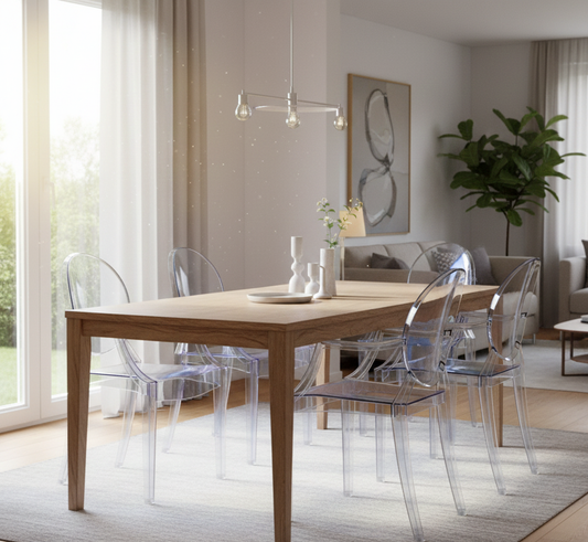 Ghost Chair with Arm