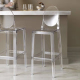 Ghost Stool w/Back (26")
