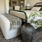 Pacha II Storage Bench (Boucle Fabric)