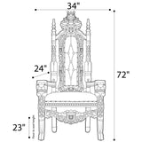 King David Lion Throne Chair - Vinyl