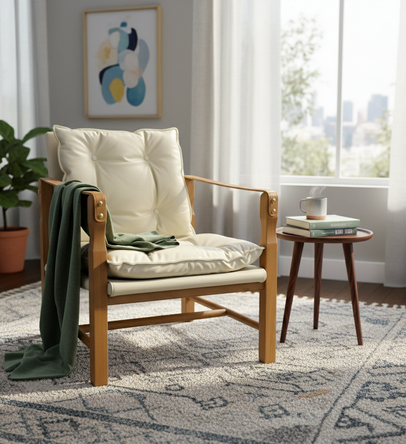 Lenz Lounge Chair (Real Leather)