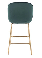 Lotus Beatle Gold Stool Velvet