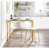 Landon Gold Stool (26") (LOCAL PICKUP ONLY)