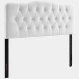 Annabel Diamond Tufted Performance Velvet Headboard