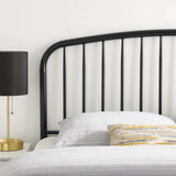 Nova Metal Queen Headboard in Black