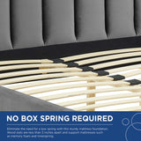 Olivia Performance Velvet Platform Bed