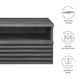 Render Wall-Mount Nightstand