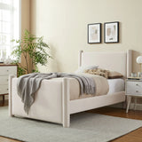 Rael Performance Velvet Platform Bed
