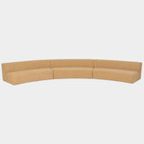 Naomi 3 Piece Concave Modular Sectional