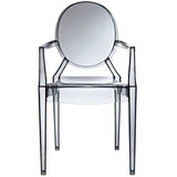 Ghost Chair with Arm