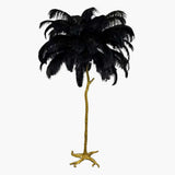 Ostrich Feather Floor Lamp
