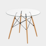 Eiffel Glass Dining Table