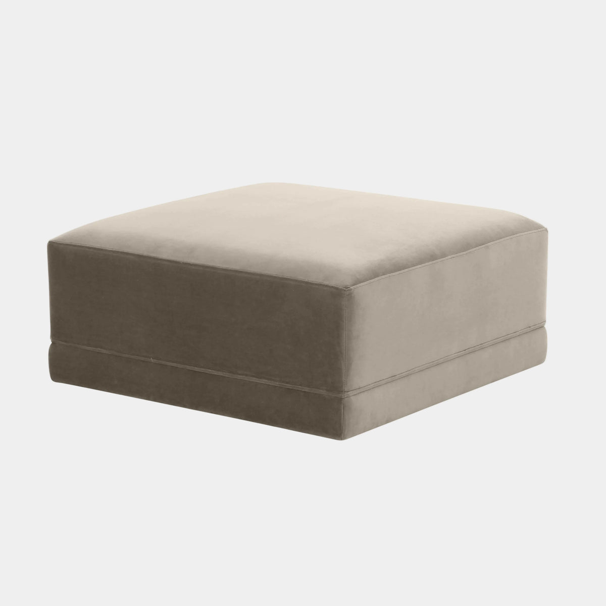 Willow Performance Velvet Modular Ottoman