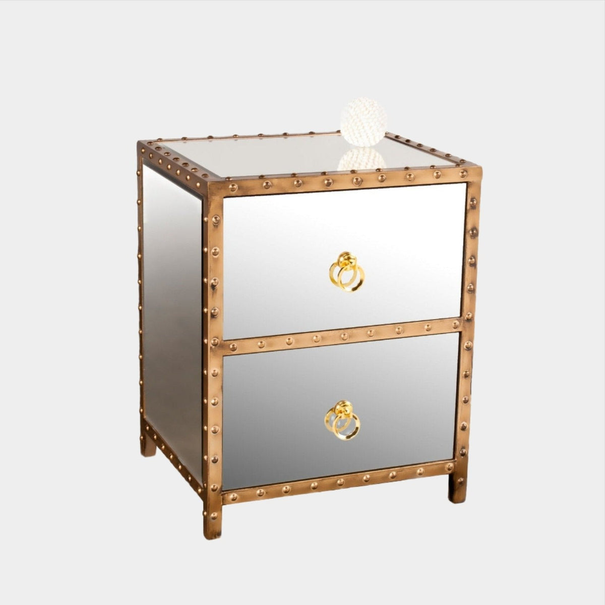 Morgan Gold Nightstand