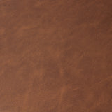MAPLETON - Brown Vegan Leather 2-Seater Sofa