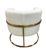 Shelbi Linen Lounge Chair
