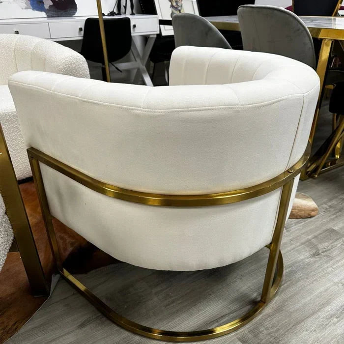 Shelbi Linen Lounge Chair