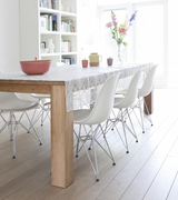 EM Eiffel Molded Plastic Chair (Chrome Base)