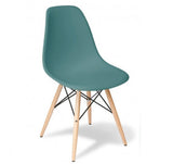 Modern Fun Eiffel Chair Natural Wood  Base