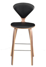 Modern Wood Cherner Stool (26") (Warehouse Sale, local pickup only)