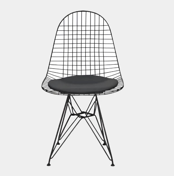 Mesh Eiffel Chair in Black