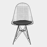 Mesh Eiffel Chair in Black
