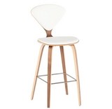 Modern Wood Cherner Stool (26") (Warehouse Sale, local pickup only)