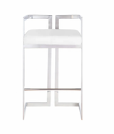 Harvey Stool Gold Leather (Warehouse Sale, local pickup only)