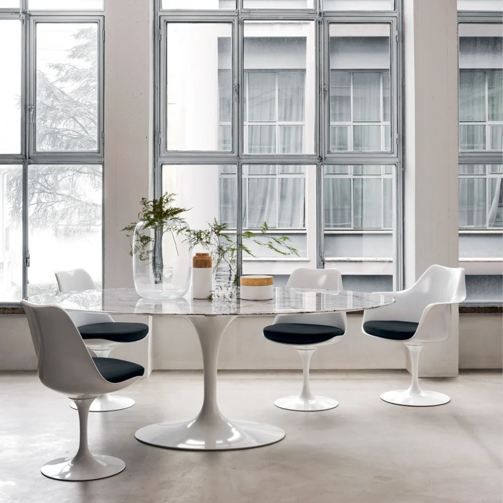 Marble Tulip Dining (35" Dia)