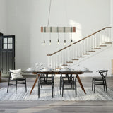 Y-Back Woven Cord Dining Chair