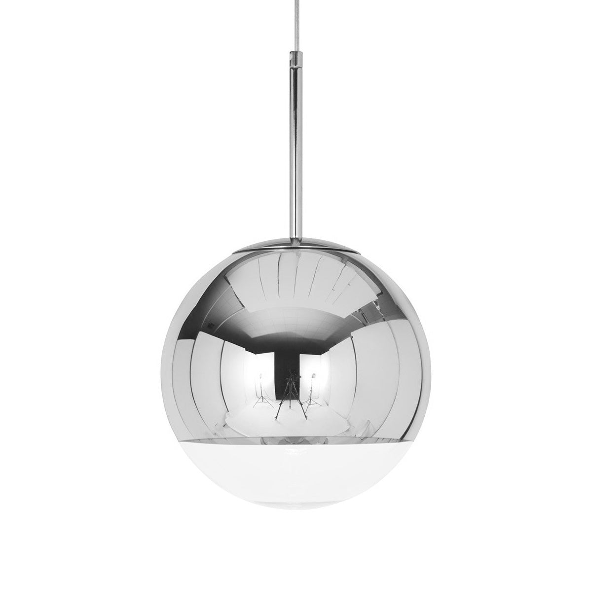 Sphere Chrome Pendant (16" Dia)